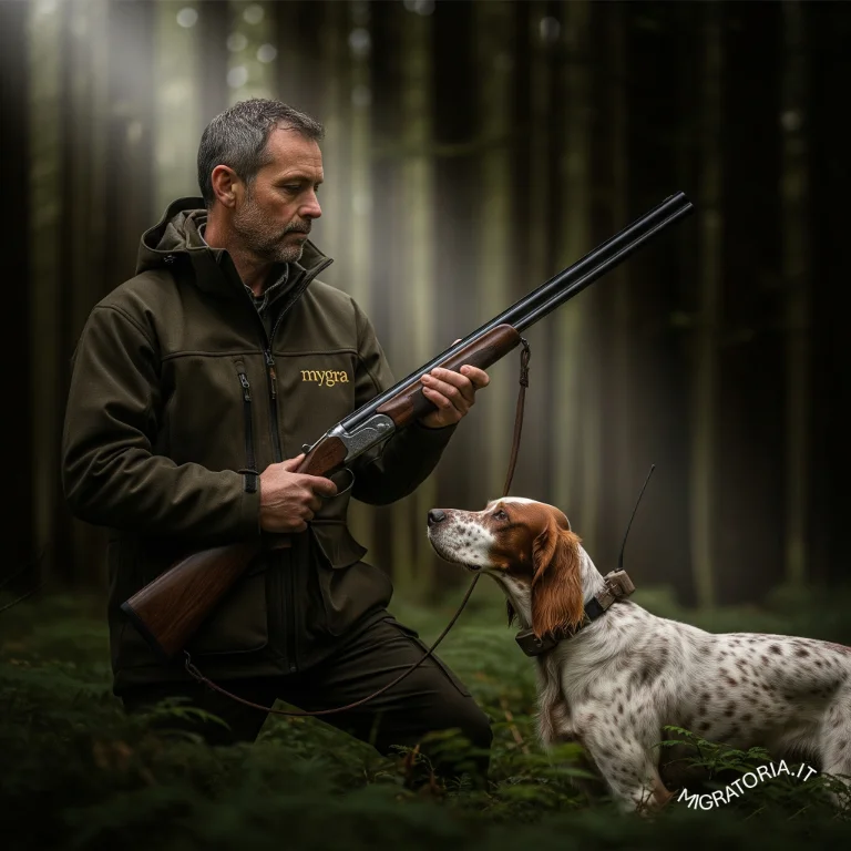 cacciatore e setter.webp